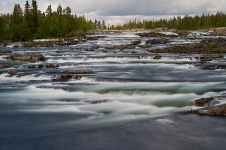 The stairwells in Lapland.の写真素材