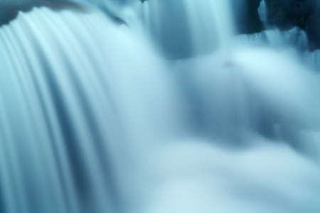 Smooth waterfallの写真素材