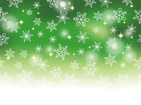 A snow background illustration, horizontally repeatable.のイラスト素材