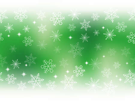 A seamless snow background, vector illustration.のイラスト素材