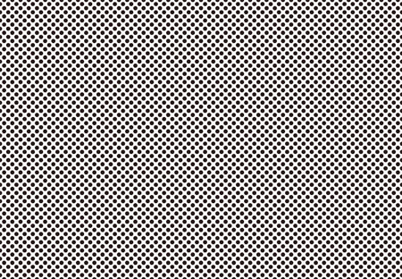 Seamless Monochrome Vector Screen Tones Isolated On A White Background. Horizontally And Vertically Repeatable.のイラスト素材