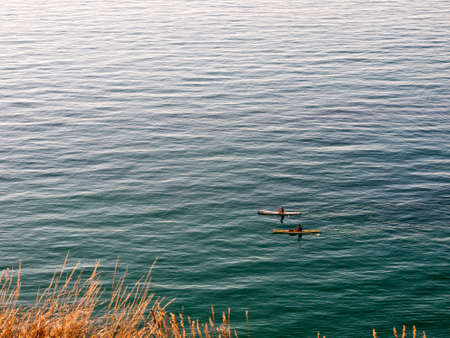 durdle door nature coastline coast sea special landscape dorset south tourists tourism rowing; Dorset; England; UKの写真素材
