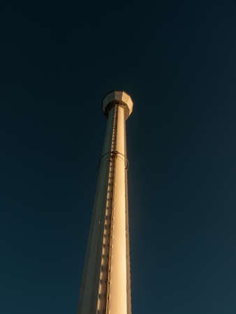 building sky blue large structure weymouth dorset tower; Dorset; England; UKのeditorial素材