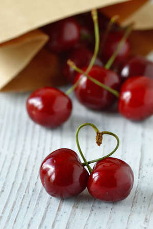 Red cherry fruit