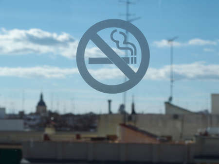 Do not smokeの写真素材