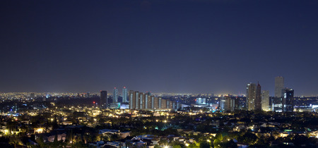 Panorama of the skyline guadalajraの写真素材