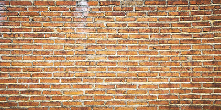 Grunge stile of brick wall vintage in old town on Mexico.の写真素材