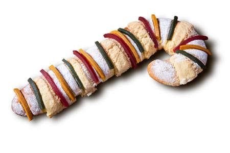 Detail of a mold with delicious hot handmade breadの写真素材