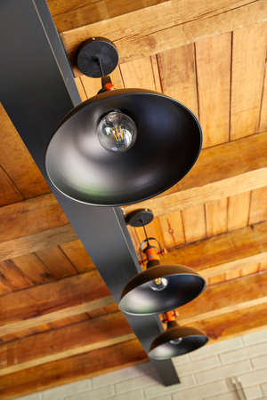 Detail of interior spaces of forest hotel. Landscape in Tapalpa