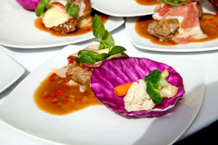 delicious gourmet dish