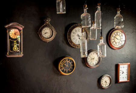 Old timepieces in old house