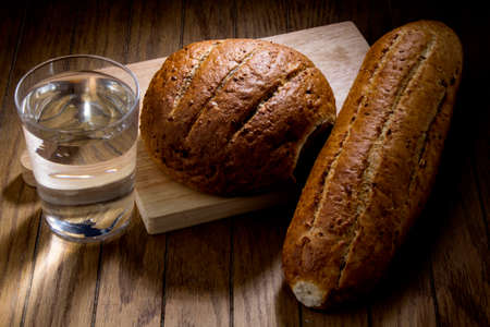 Fasting for bread and water to strengthen the spirit