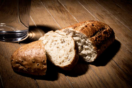 Fasting for bread and water to strengthen the spirit