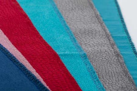 Close up fabric textile texture to background