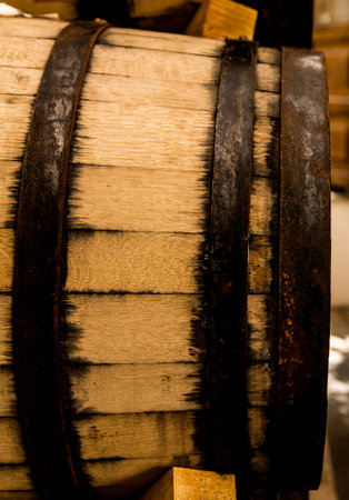 cava from tequila barrels in jaliscoの写真素材