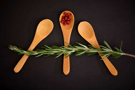 spices on spoon