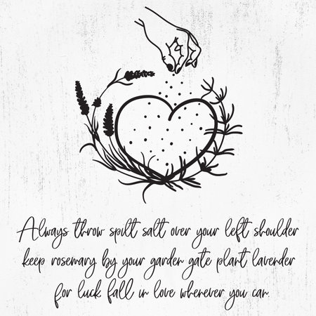 Practical Magic Svg, Salt Rosemary Lavender Love Svg, Sally Quote Svg, Practical Magic Cricut, Cut files for Cricut, Silhouetteのイラスト素材