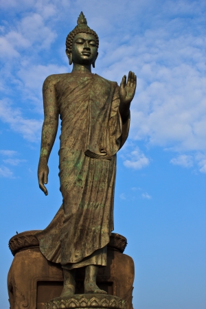Huge principle buddha in Buddhamonthon, Thailand の写真素材