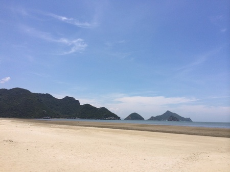 Sea, sand, sky in summerの素材