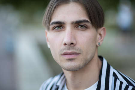 Portrait of a gay man - member of the LGBTQ community