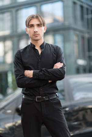 Portrait of a gay man - member of the LGBTQ community