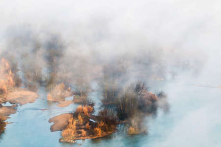 The beautiful scenery of the southern countrysideの写真素材