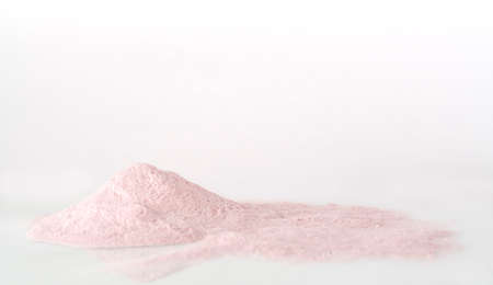 Natural collagen protein powder for skin regeneration. Plant based. Hydrolyzed food additives. Healthy and anti age concept.の写真素材