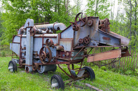 CUMBERLAND HERITAGE VILLAGE MUSEUM,CUMBERLAND,ONTARIO CANADA JUNE 2,2017: This 1920-1930's era village has replica buildings as well as equipment and facilities typical of the period.のeditorial素材