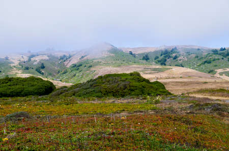 Bodega Bay is a shallow rocky inlet on the California coast sandwiched between Sonoma County and Marin Countyの写真素材