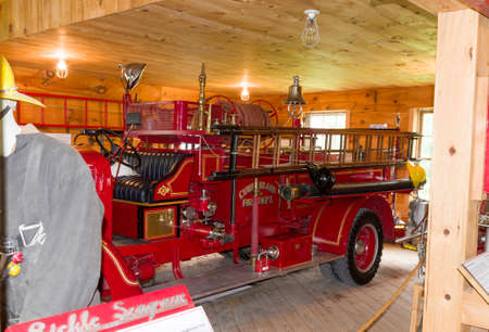 CUMBERLAND HERITAGE VILLAGE MUSEUM,CUMBERLAND,ONTARIO CANADA JUNE 2,2017: This 1920-1930's era...