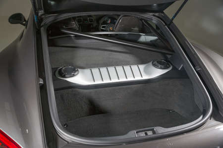 Boot space in sports carの写真素材
