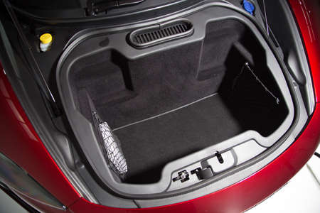 Boot space in sports carの写真素材