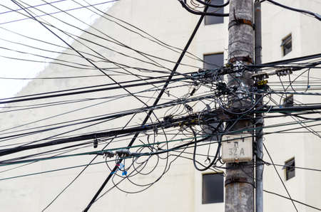 Power linesの写真素材