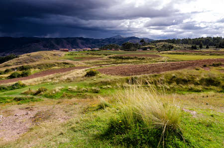 The Andes in Peruの写真素材