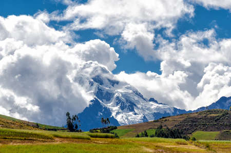 The Andes in Peruの写真素材