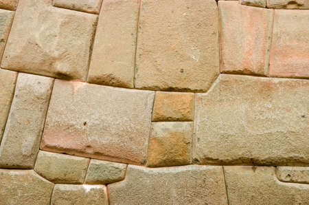 Wall from the Inca eraの写真素材