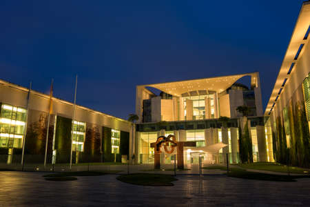 Chancellery in Berlinのeditorial素材