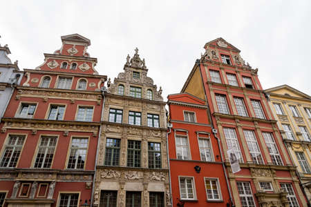 Old town of Gdanskの写真素材