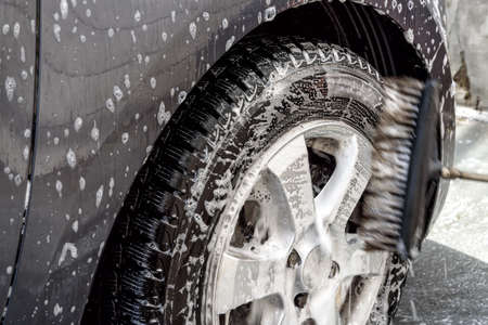 Car washのeditorial素材