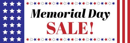 Memorial Day Sale - Americaのイラスト素材