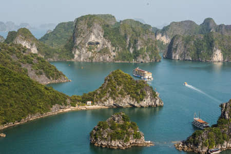 Hills and oceanの写真素材