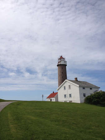 Taken in Lista, Norway. Shot of Lista lighthouse, the summer of 2013.の写真素材