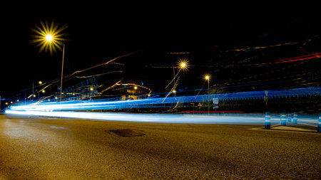 long exposure in the street