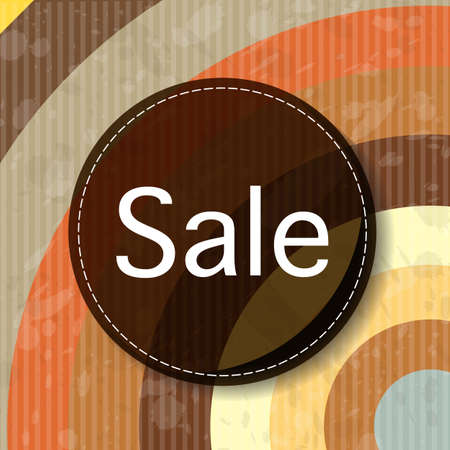 Color Sale Poster With Text, Illustrationのイラスト素材