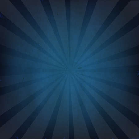 Blue Grunge Background Texture With Sunburst With Gradient Mesh,  Illustrationのイラスト素材