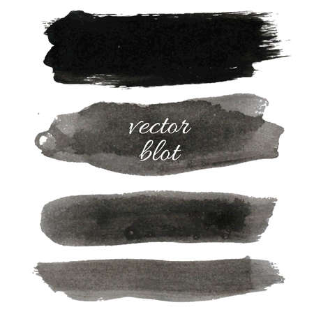 Big Black Blot Collection Illustrationのイラスト素材