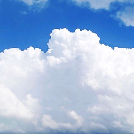 Realistic Clouds, Vector Illustration