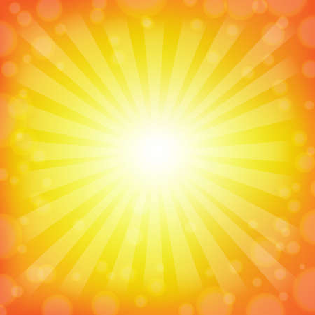 Burst Background With Gradient Mesh, Vector Illustrationのイラスト素材