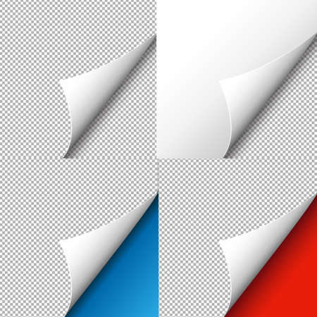 Corners Set, Vector Illustrationのイラスト素材