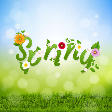 Nature Poster, Vector Illustrationのイラスト素材